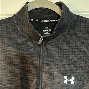 Under Armour Men's Charcoal Performance Zip Up